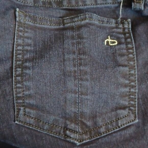 Rag & Bone Legging Skinny Stretchy Jeans Midnight Wash Size 26 Dark Blue - Picture 7 of 8